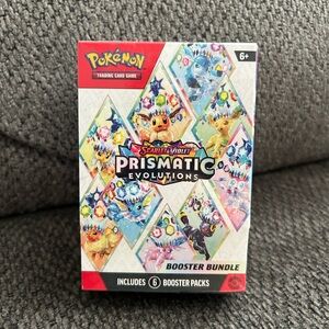 Pokemon Scarlet & Violet Prismatic Evolutions Booster Bundle - Sealed!